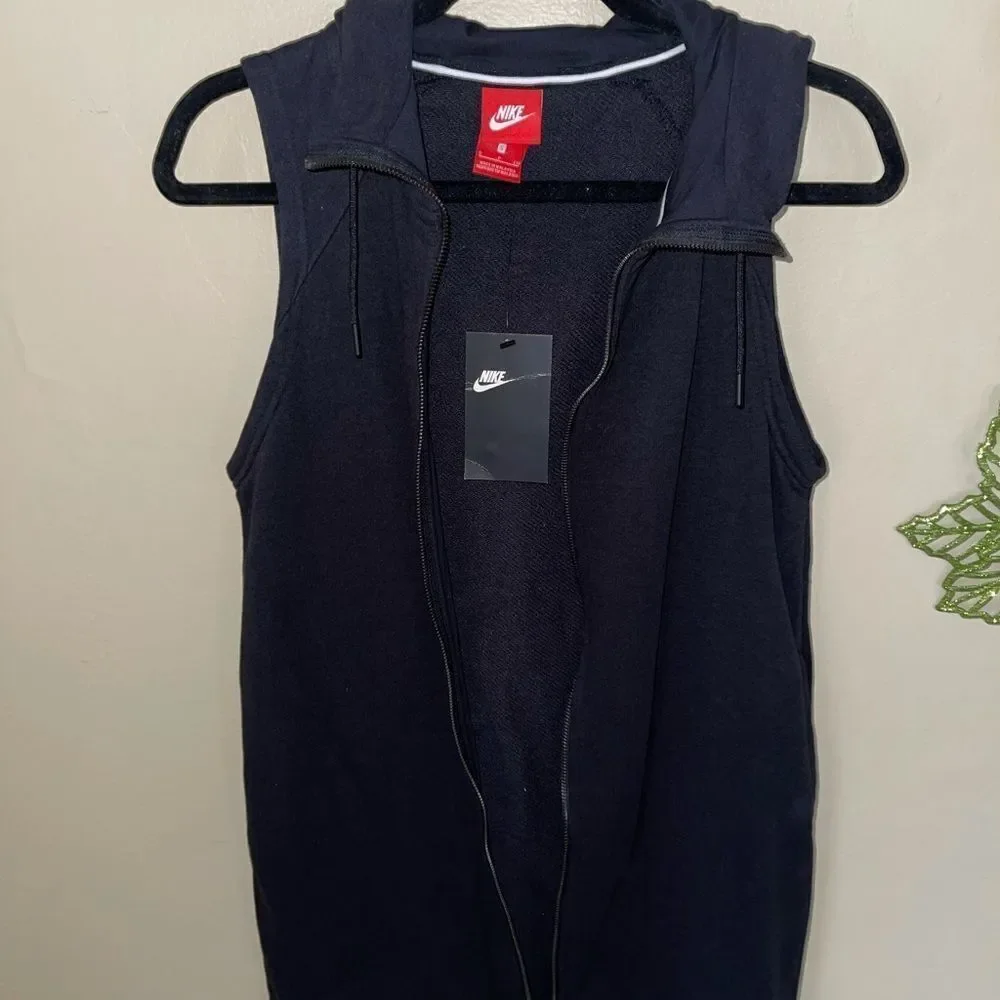 Women's NIKE Black Zip Up Dress Women's NIKE Black Zip Up Dress